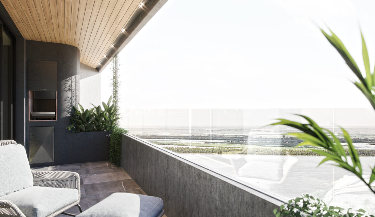 Balcon piso de 4 a 8 piso